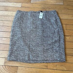 Express Women's Tweed Pencil Skirt Size M Multicolor Knee Length